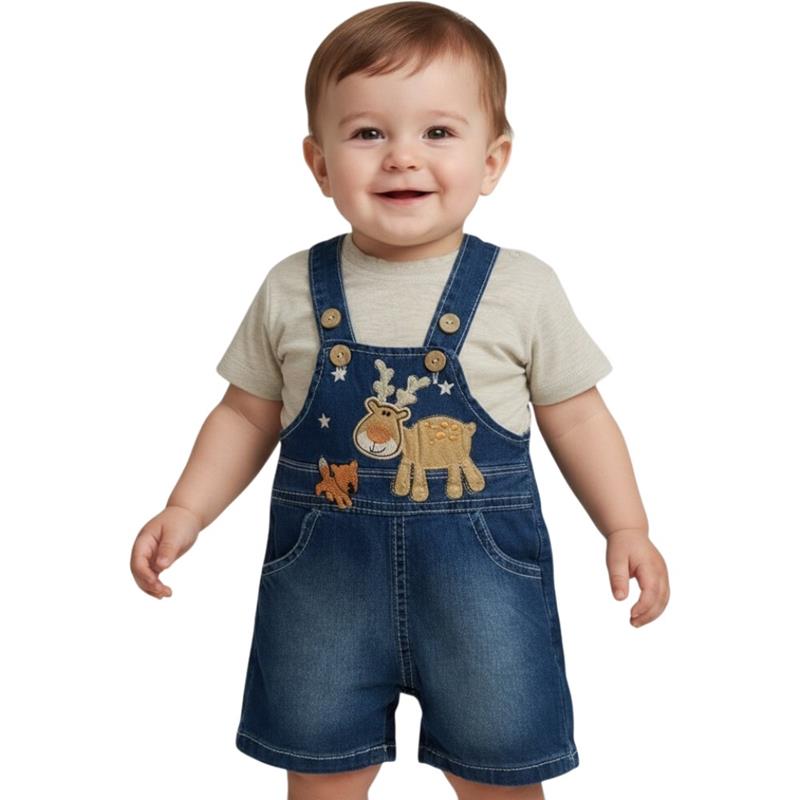 2481 yazlık bebek takımlar toptan kot salopetler 6-9-12-18 ay