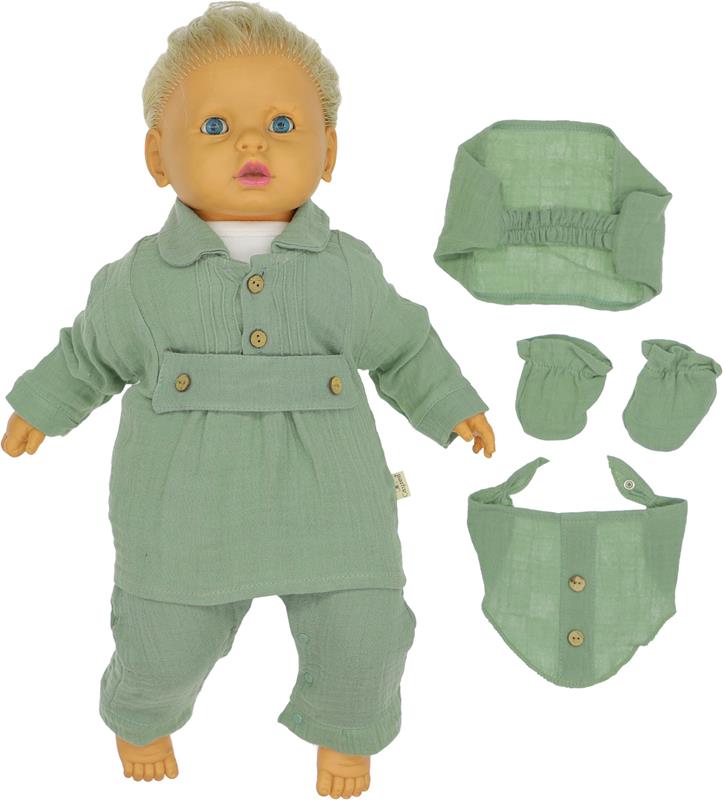 2074 kaliteli bebek kıyafetleri 5li set toptan 0-3 ay muslin kumaş