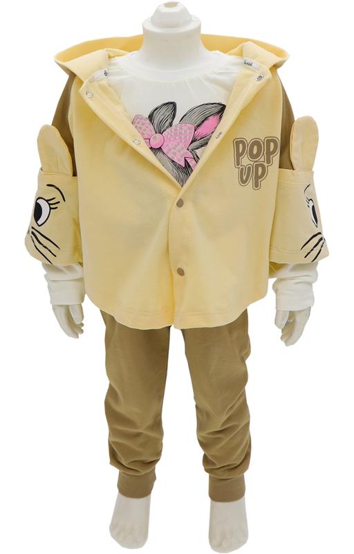 70683 yeni moda kız bebek giyim toptan 6/24 ay