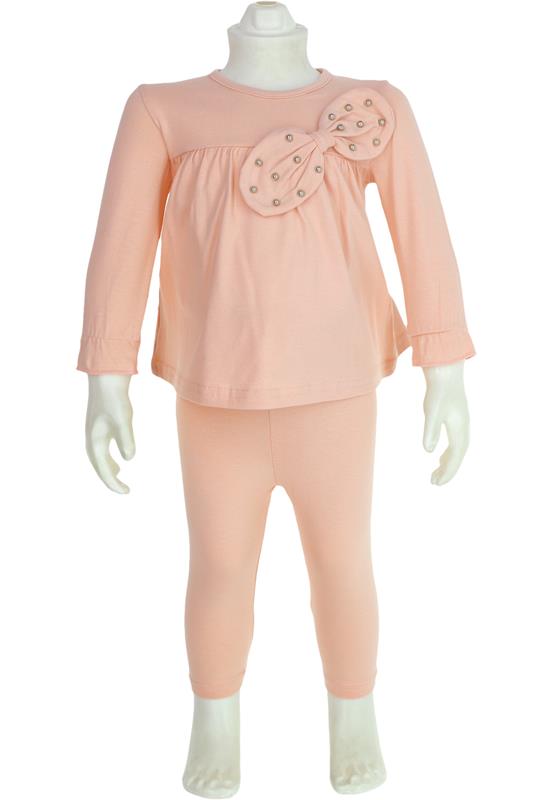 077 mevsimlik kız bebek takımlar toptan 6-9-12-18 ay