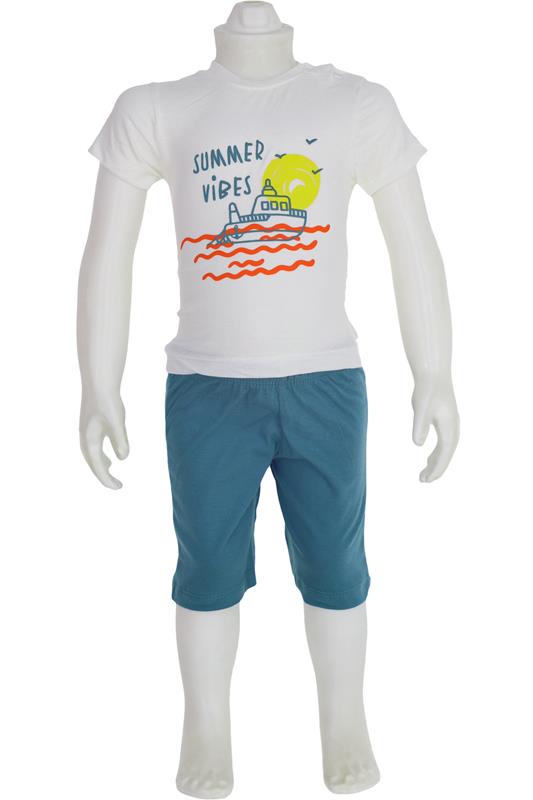 2889 yeni sezon yazlık bebek takımlar toptan imalat tedarikçiler 6-9-12-18 ay
