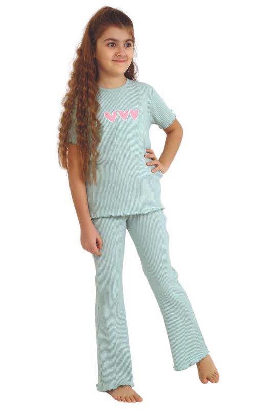 33434 kaliteli kız çocuk pijama modelleri toptan 10-15 yaş