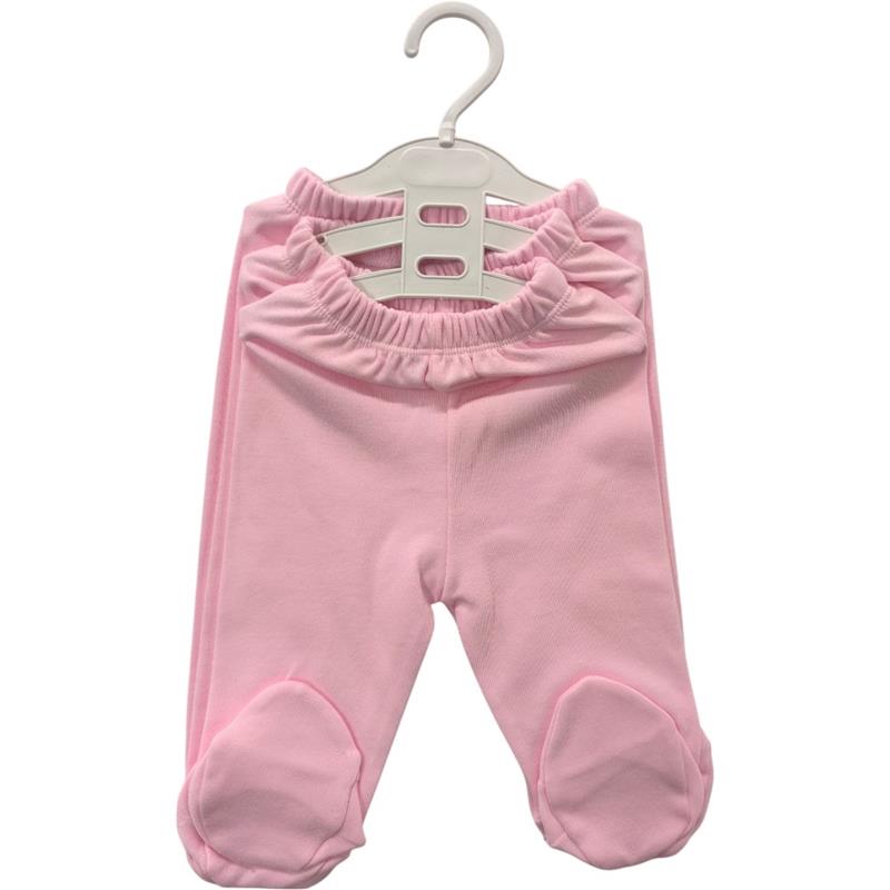 381 toptan 3-6-9 aylık bebekler için patikli bebek pantolon