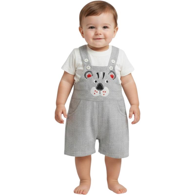 9971 yazlık bebek takımlar toptan salopetler 6-9-12-18 ay