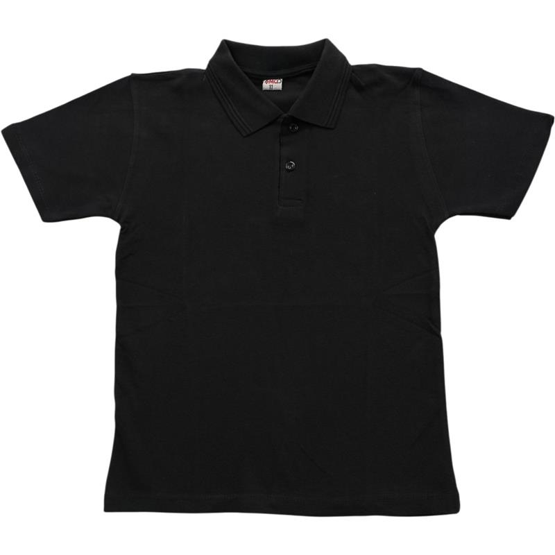 toptan  11-14 yaş arası kız ve erkek çocuklar için yazlık düz renk polo yaka tişörtler
