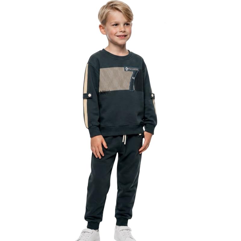 4375 toptan 9-12 yaş arası erkek çocuklar için (sweatshirt ve pantolon) eşofman takımı